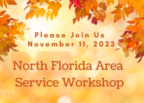Annual Area 9 Service Workshop ~ Please join us on Novemember 11, 2023 and learn and share how the Gifts of Service can Fall into place!