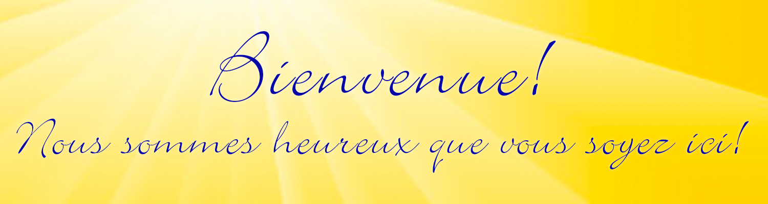 Bienvenue nouveaux venus